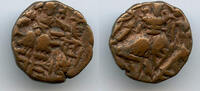 Mittelalter AE stater RRR of Chakravarman (923-33, 935, 936-37), Hindu Kashmir, India -
