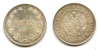 Europa 1 markka Silver Nicholas II (1894-1917), 1915, Finland under Russian Empire -