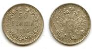 Europa 50 pennia Silver Nicholas II (1894-1917), 1916, Finland under Russian Empire -