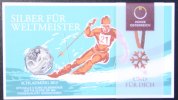 Österreich 5 Euro 5€ Schladming Ski WM 2013 -
