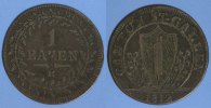 Schweiz, Kanton St. Gallen 1 Batzen -