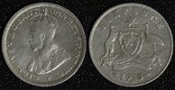 Australien 6 Pence Georg V. - selten -