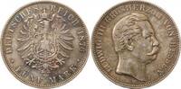Deutschland 5 Mark 5 Mark 1876 H Hessen J 067 hübsche Patina s+++ Ludwig III -