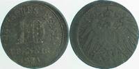 Kaiserreich 10 Pfennig 1921 D15 -