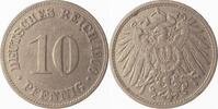 Kaiserreich 10 Pfennig 1900D ca. S335 -
