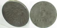 Kaiserreich 5 Pfennig 1921 -