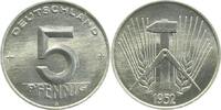 DDR 5 Pfennig 5 Pfennig DDR 1952A stgl /matt J1506 -
