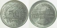 Weimarer Republik 50 Pfennig 1920E o. Riffelrand -