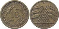 Weimarer Republik 10 Pfennig 1923G -