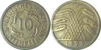 Weimarer Republik 10 Pfennig 1923D -