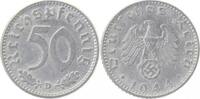 Drittes Reich 50 Pfennig 1944D -