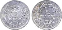 Deutschland 1/2 Mark Fehlprägung 1/2 Mark 1917 F Lichtenrader Prägung J 016 -