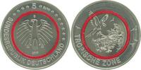 Deutschland 5 Euro 5 Euro Tropische Zone Münzzeichen D J616 Polymerring -