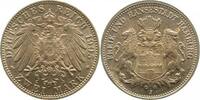 Deutschland 2 Mark 2 Mark Hamburg 1905 J prägefrisch/stempelglanz seltenes Jahr -