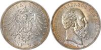 Deutschland 5 Mark 5 Mark Ludwig IV Hessen 1891 A f prfr/f stgl RAR J 71 Ludwig IV -