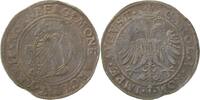 Deutschland 0,5 Taler 0,5 Taler Silbermünze Nürnberg ohne Jahr (1554) Patina Karl August -