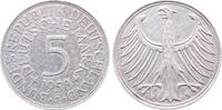Deutschland 5 Mark 5 DM 1958 J SS inkl. Expertise J 387 -