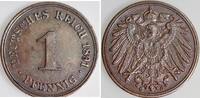 Deutschland 1 Pfennig 1 Pfennig 1891 G J 010 vz/vz- -