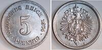 Deutschland 5 Pfennig 5 Pfennig 1874 E J 003 prfr ! -