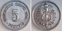 Deutschland 5 Pfennig 5 Pfennig 1874 F J 003 prfr -