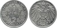 Deutschland 1 Mark 1 Mark 1894 G J 017 seltener Jahrgang, SS+ -