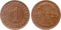 Deutschland 1 Reichspfennig 1 Reichspfennig 1925 J J 313 -