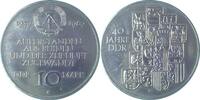 Deutschland 10 Mark 10 Mark 40 Jahre DDR 1989 A stempelglanz J 1630 -