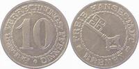 Deutschland 10 Verrechnung-Pfennig 10 Bremer Vererchnungs-Pfennig ss/vz JN 42 Notgeld -