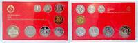 Deutschland DDR Jahressatz 1983A 1 Pfennig - 5 Mark Meißen Proof -