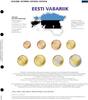 Vordruckblatt karat EURO-Kursmünzen-Sätze: NEUE EURO-LÄNDER: Estland -