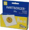 HARTBERGER Münzrähmchen 32,5 mm, zum Heften, 25er-Packung -