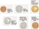 REBECK COIN L Münzrähmchen für Münzen bis 17,5 mm, selbstkleben, 25er-Packung -