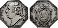 FRANKREICH Silberjeton (v.Tiolier) Louis XVIII, 1814, 1815-1824. -