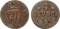 BRANDENBURG-PREUSSEN 1/4 Stüber Friedrich Wilhelm III., 1797-1840. -