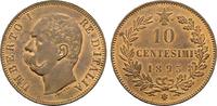 ITALIEN Ku.-10 Centesimi Umberto I., 1878-1900. -