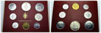 ITALIEN Kursmünzensatz (8 Stück) Paul VI., 1963-1978. -