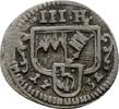 WÜRZBURG III Heller, einseitig Friedrich Karl von Schönborn, 1729-1746. -