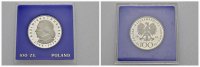 POLEN 100 Zlotych Volksrepublik, 1945-1989. -