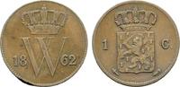 NIEDERLANDE Ku.-Cent Wilhelm III., 1849-1890. -