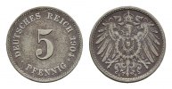 Deutsches Reich 5 Pfennig -