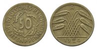 WEIMARER REPUBLIK 50 Rentenpfennig -