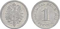 WELTKRIEG UND INFLATION 1 Pfennig 1917, F. Stempelglanz 125.51 元 含税 ＋  83.67 元 运费