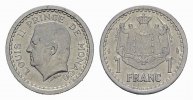 MONACO Franc Louis II., 1922-1949. -