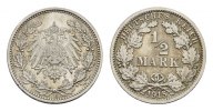 Deutsches Reich 1/2 Mark -