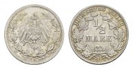 Deutsches Reich 1/2 Mark -