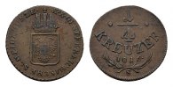 KAISERREICH ÖSTERREICH Ku.-1/4 Kreuzer Franz I., 1804-1835. -