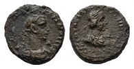 RÖMISCHE KAISERZEIT B-Tetradrachme. Aurelianus, 270-275 und Vabalathus. -