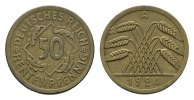WEIMARER REPUBLIK 50 Rentenpfennig -