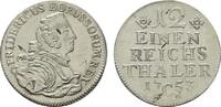 BRANDENBURG-PREUSSEN 1/12 Taler Friedrich II., der Große, 1740-1786. -