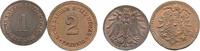MARKEN UND ZEICHEN Marken - 1 und 2 Pfennig -